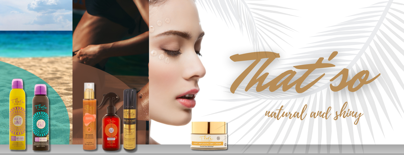 That'so, produse de bronzare, autobronzant That'so, protecție solară That'so